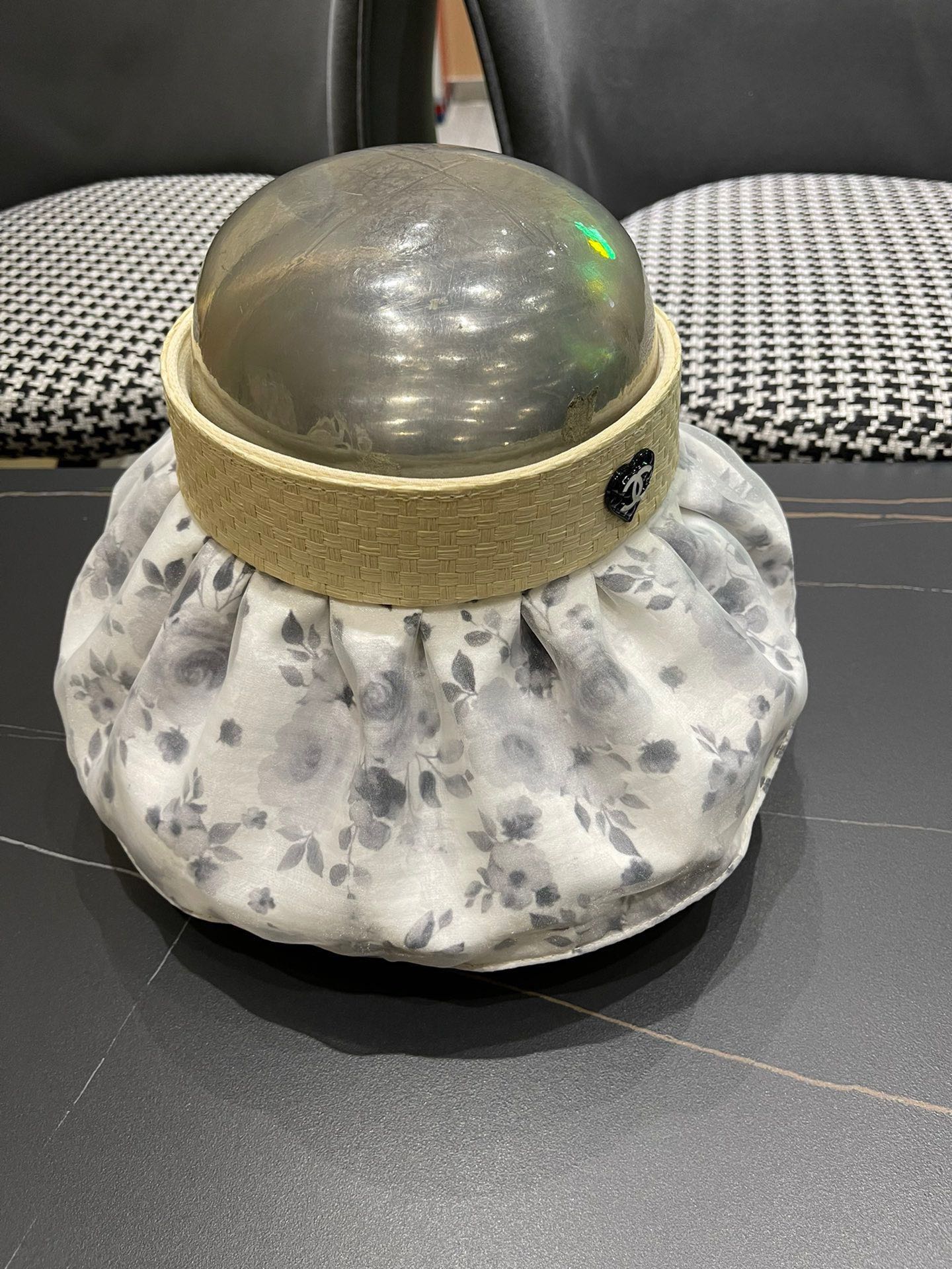   香奈儿新款夏季新款直播爆款遮阳帽空顶帽，大牌出货，好搭！出街必备