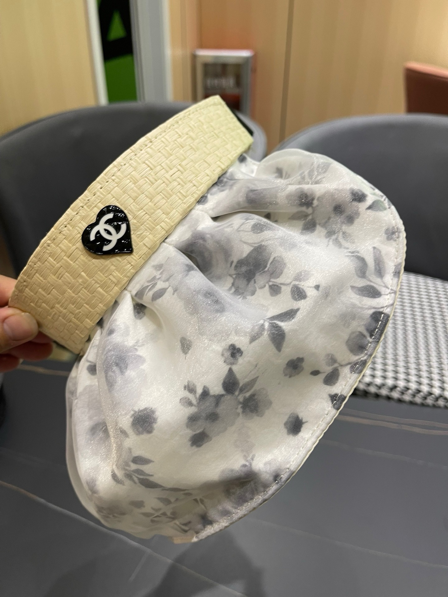   香奈儿新款夏季新款直播爆款遮阳帽空顶帽，大牌出货，好搭！出街必备