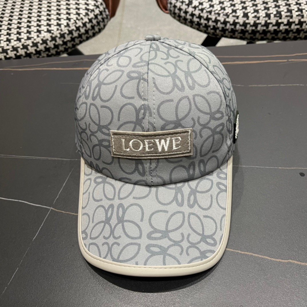 。【LOEWE罗意威】2024新款棒球帽，专柜经典款，男女通用