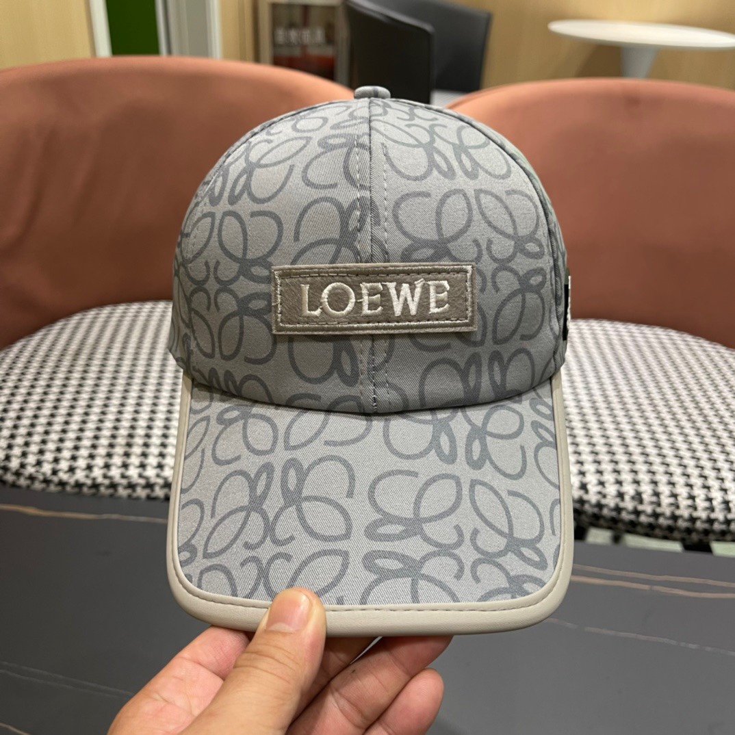 。【LOEWE罗意威】2024新款棒球帽，专柜经典款，男女通用
