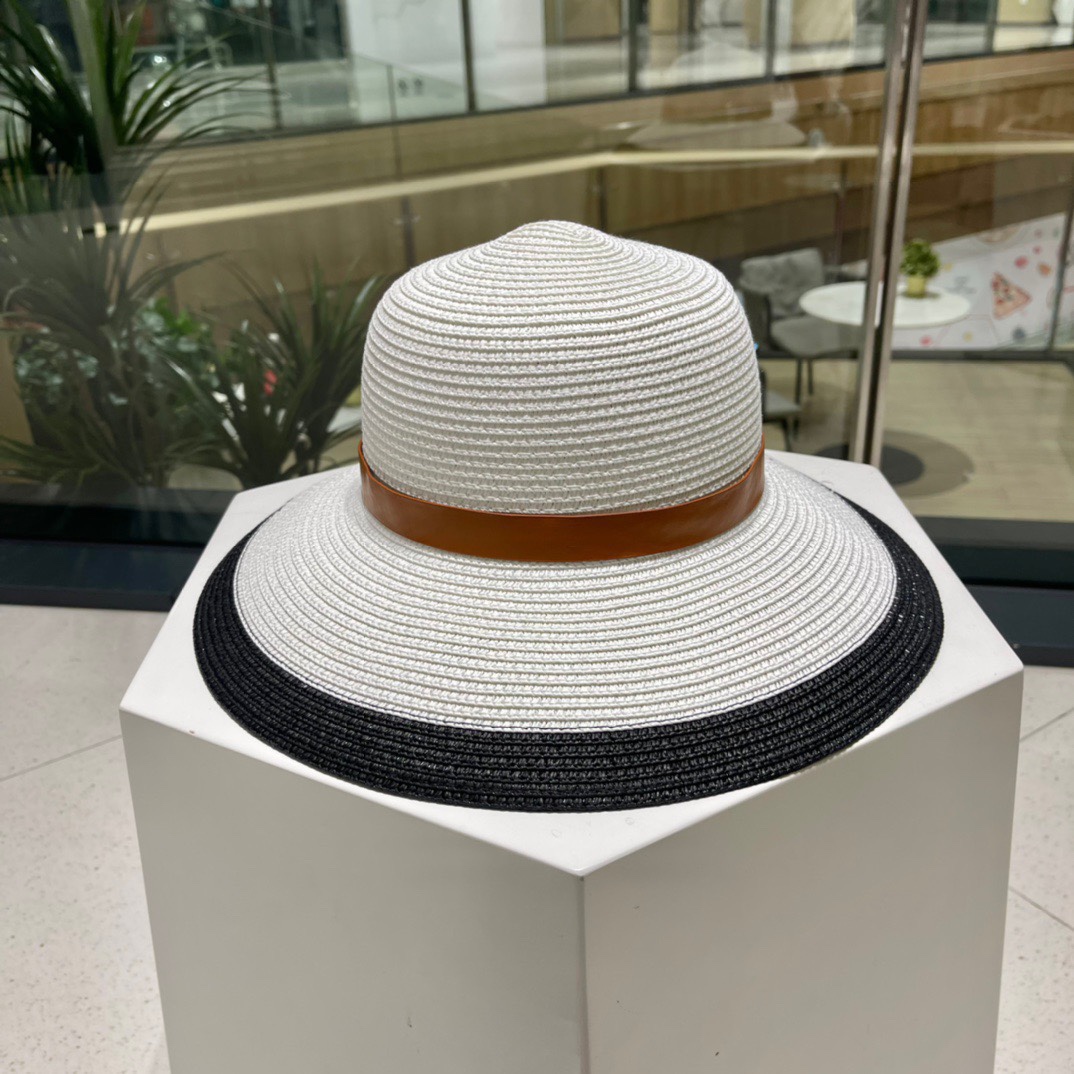  普拉达草帽，高级定制，超好看帽型，头围57cm