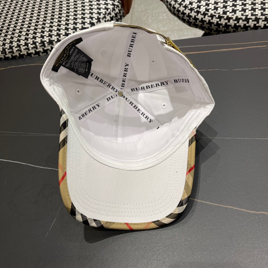 【巴宝莉burberry】🌸2024官网同步上线🎊 韩版新款英伦风定制款11原单品质 男女通用棒球帽 提