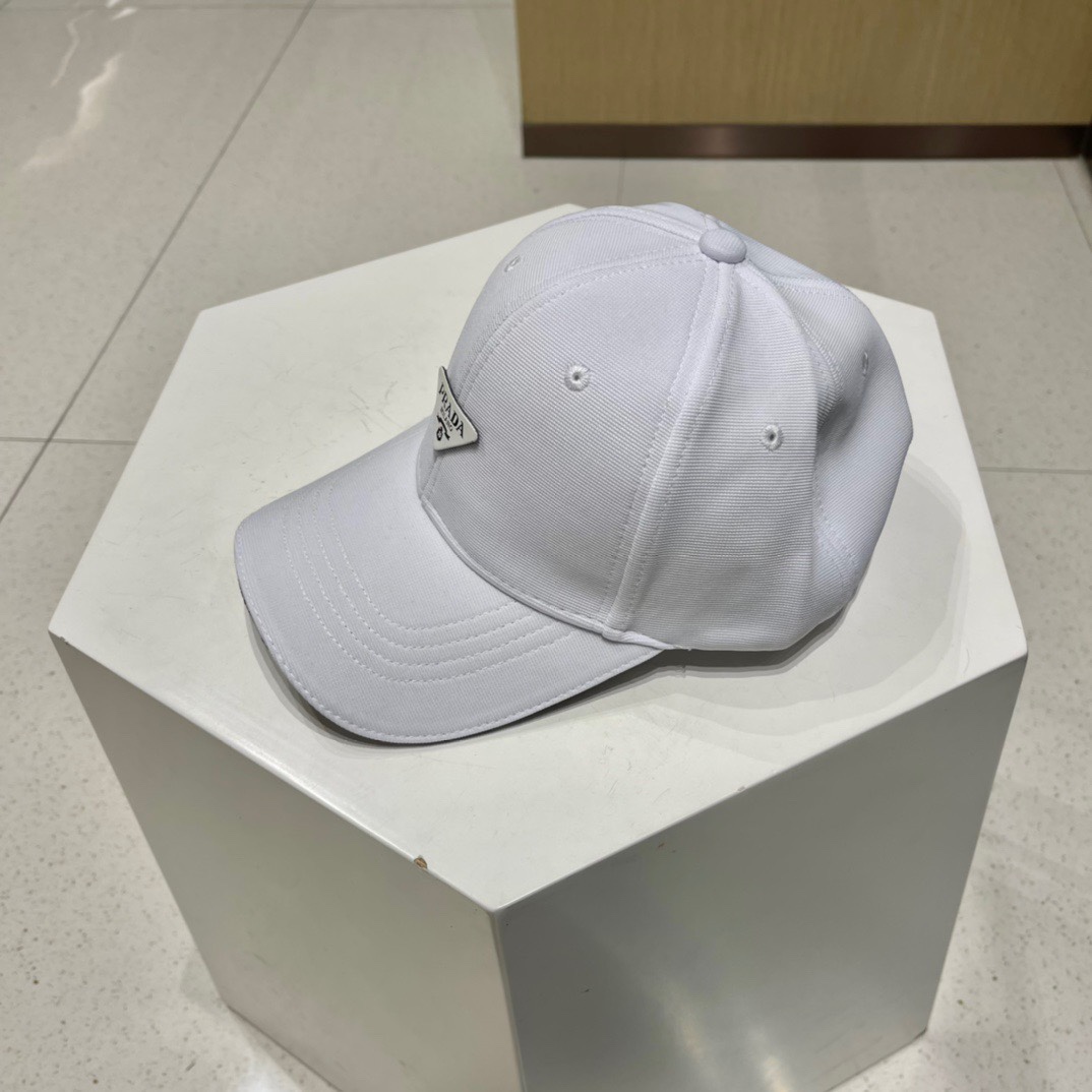  PRADA普拉达新款鸭舌帽，男女款棒球帽，高级定制，头围57cm