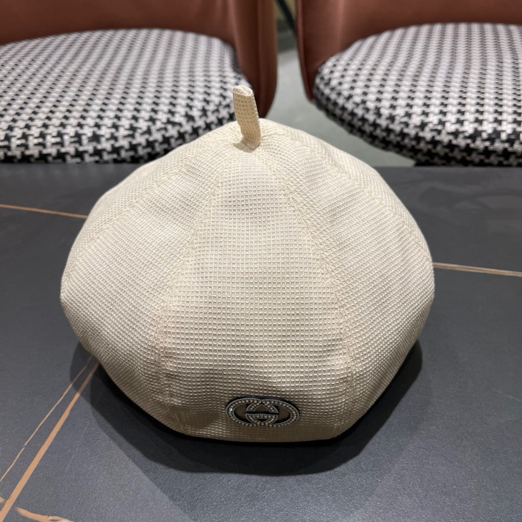  Gucci古奇2024年早秋新款贝雷帽，南瓜帽，帽型超级好看，百搭时尚，