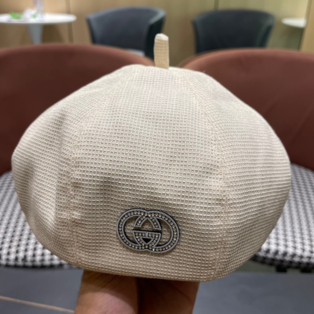  Gucci古奇2024年早秋新款贝雷帽，南瓜帽，帽型超级好看，百搭时尚，