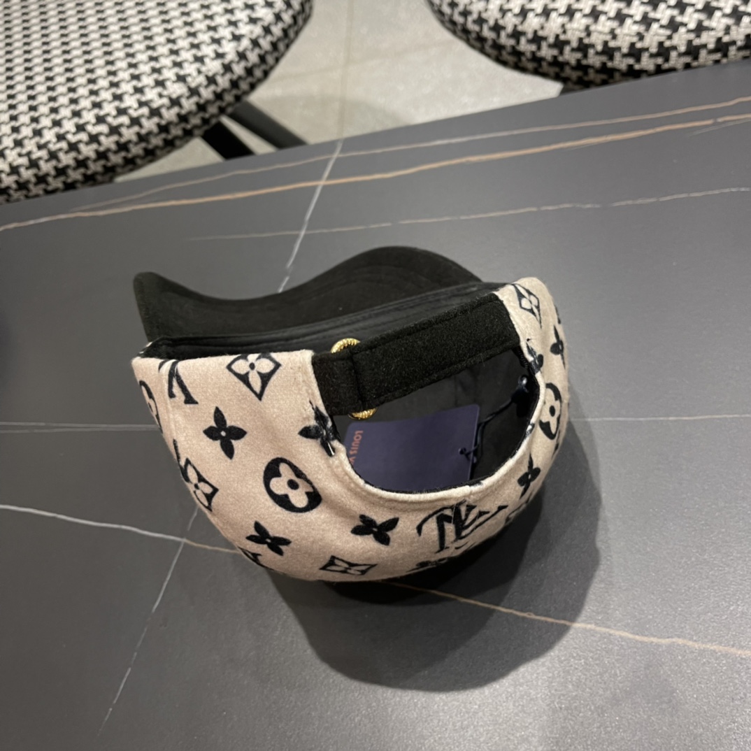  🧢路易威登棒球帽 LouisVuitton😍新款毛绒秋冬款LV棒球帽，重工打造♥️百搭款🤗男女通用！跑