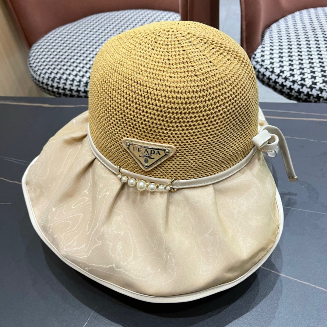 【Chanel香奈儿】2024新款遮阳渔夫帽～简约大气遮阳效果一绝