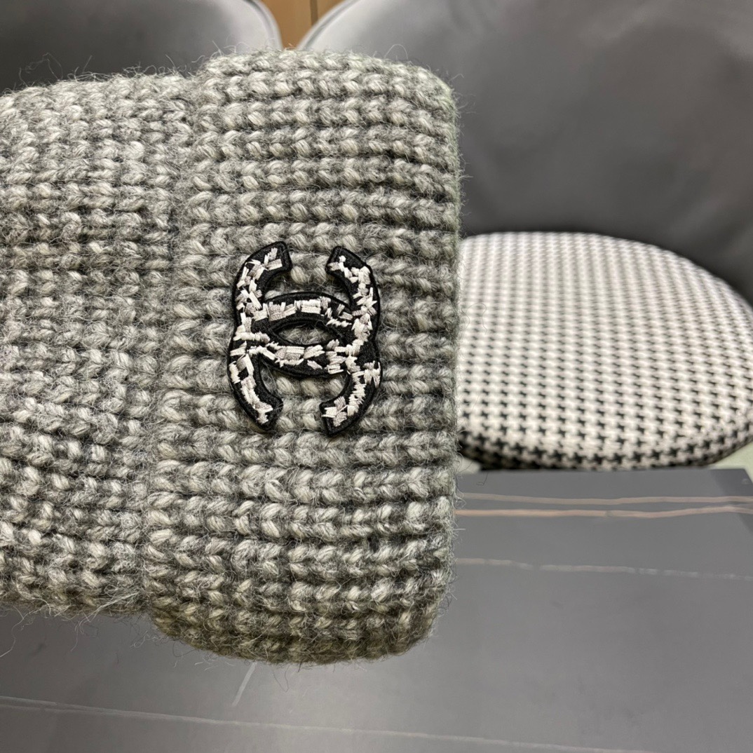 🆕Chanel香奈儿2025秋冬网红毛线帽，手感超柔软舒适的针织线帽，弹性极佳！