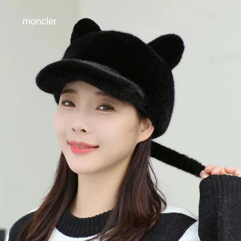 NO:214488,mpncler masked internet celebrity hot new style women's winter fashion casual knight hat cute cat ears fluffy small tail mink wool hat fisherman hat baseball hat knit hat, hat, christian louboutin, Moncler, espadrilles, hats19860909mpncler蒙口网红爆款新款女冬季时尚休闲骑士帽可爱猫耳朵毛绒绒小尾巴水貂毛帽子渔夫帽棒球帽针织帽,帽子,christian louboutin,Moncler,espadrilles,hats,hat