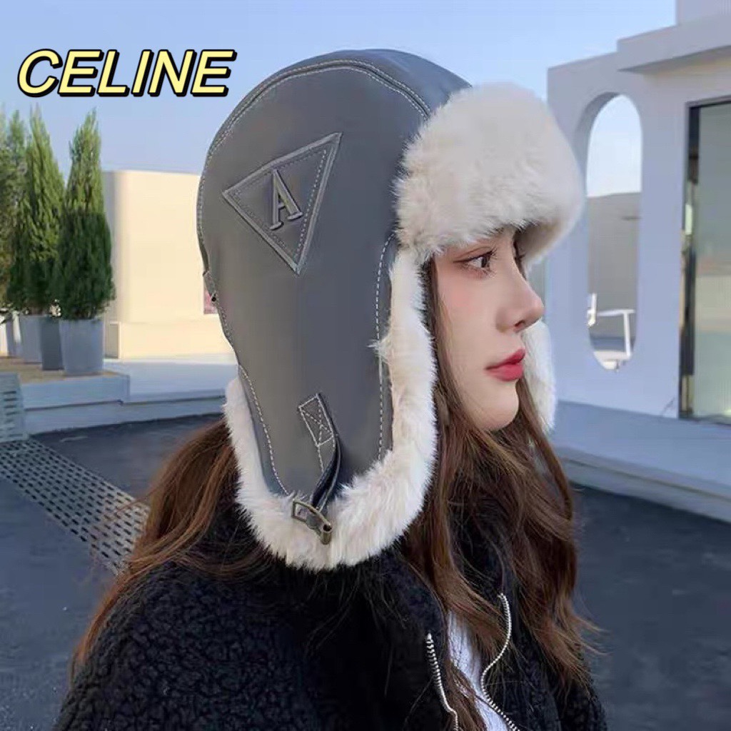 NO:214491,Celine celine leefeng hat women autumn and winter thickened warm PU leather plush hat outdoor ski cold ear protection hat flying hat trendy men hat fisherman hat baseball hat knit hat, hat, celine, celine, espadrilles, hats19860909赛琳celine雷锋帽女秋冬加厚保暖PU皮质毛绒帽户外滑雪防寒护耳帽飞行帽潮男帽子渔夫帽棒球帽针织帽,帽子,celine,celine,espadrilles,hats,hat
