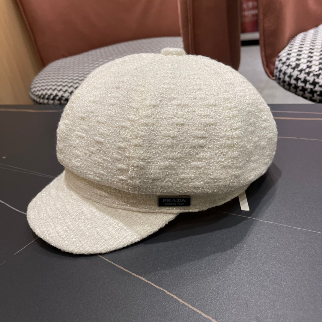 NO:214508,Prada Prada Korean internet celebrity sweet and cool style beret big head circumference shows small face, must-have hats on the street, fisherman hat baseball hat knit hat, hat, prada, prada, espadrilles, hats19860909普拉达Prada韩国网红甜酷风贝雷帽大头围显脸小,出街必备帽子渔夫帽棒球帽针织帽,帽子,prada,prada,espadrilles,hats,hat
