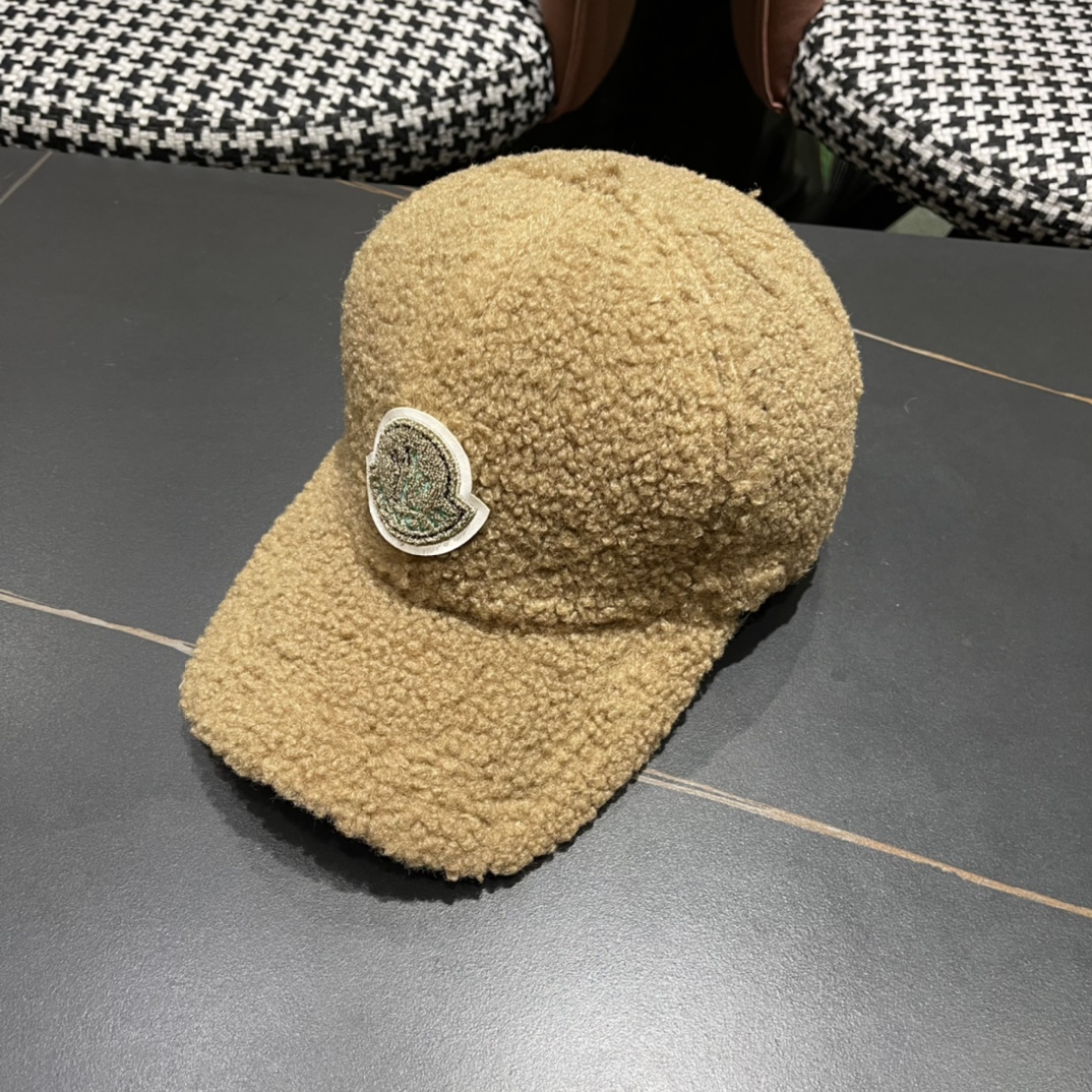 【蒙囗MONCLER】2024秋冬装时尚网络爆款毛绒绒棒球帽！男女同款送人送礼最佳名品，赶紧订购哦，跑量