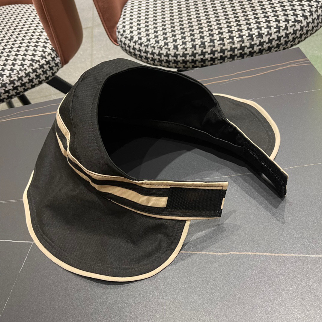 2024 香奈儿空顶帽 夏季防晒首选！极简风格异常好搭