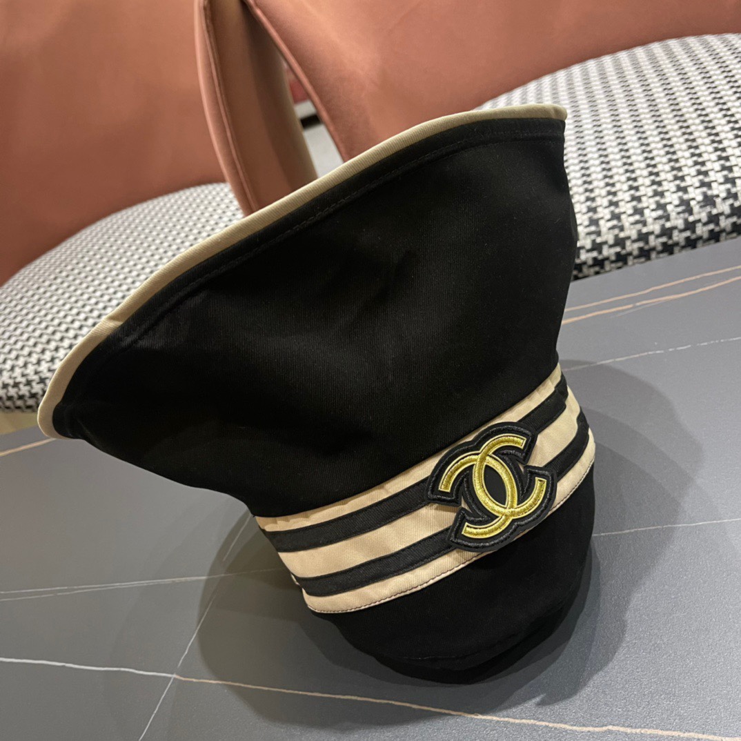 2024 香奈儿空顶帽 夏季防晒首选！极简风格异常好搭