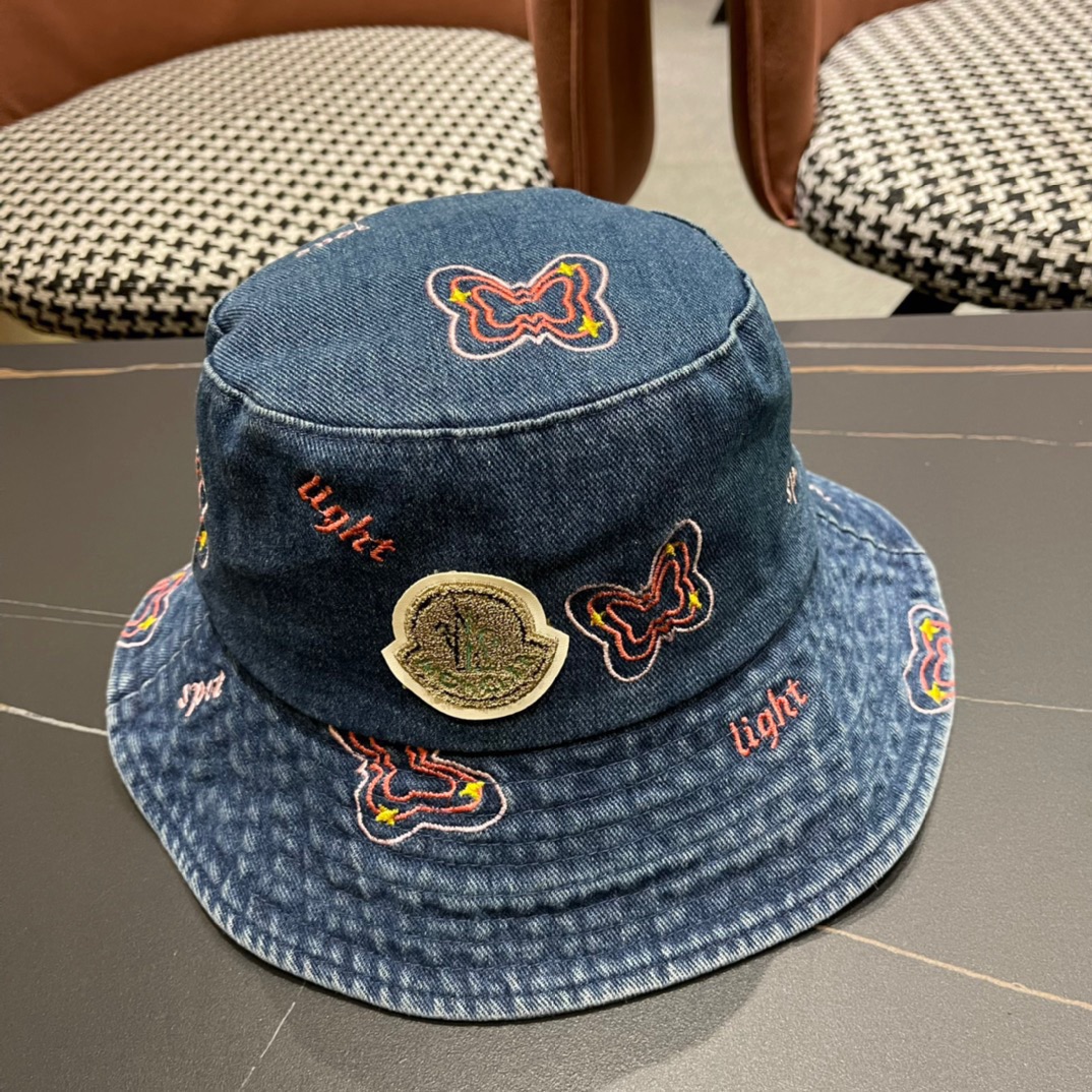 NO:214821,Moncler masked new denim fisherman hat, classic popular model, excellent quality, hat fisherman hat baseball hat knit hat, hat, christian louboutin, Moncler, espadrilles, hats19860909Moncler蒙口新款牛仔渔夫帽,经典流行款,质量超赞,帽子渔夫帽棒球帽针织帽,帽子,christian louboutin,Moncler,espadrilles,hats,hat