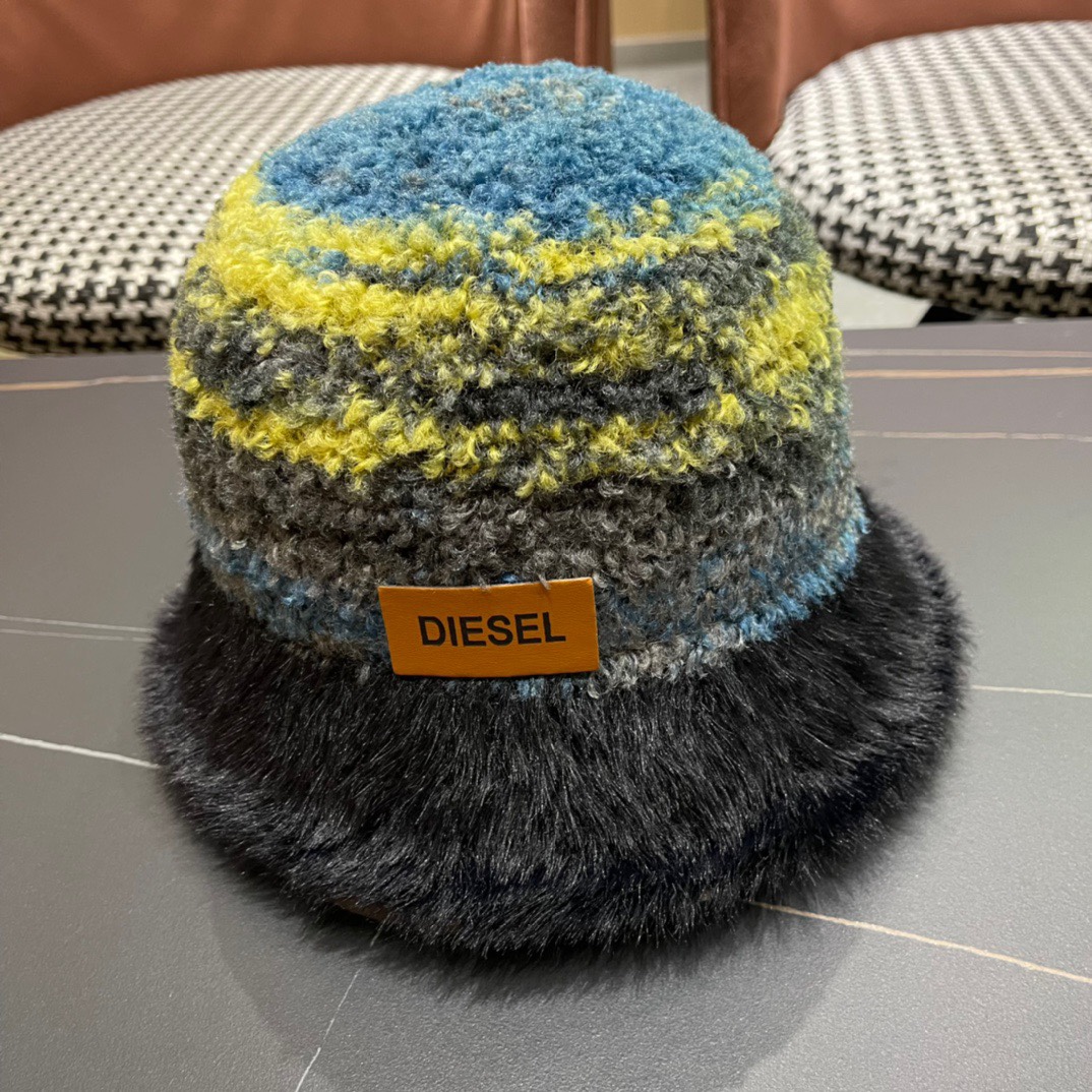 NO:214799,【DIESEL DISHI】New autumn and winter warm ear-protecting bucket fisherman hat, daily style is very easy to match, single product hat fisherman hat baseball hat knit hat, hat, espadrilles, hats19860909【DIESEL迪赛】秋冬新款保暖护耳水桶渔夫帽,日常款超好搭配,出街单品帽子渔夫帽棒球帽针织帽,帽子,espadrilles,hats,hat