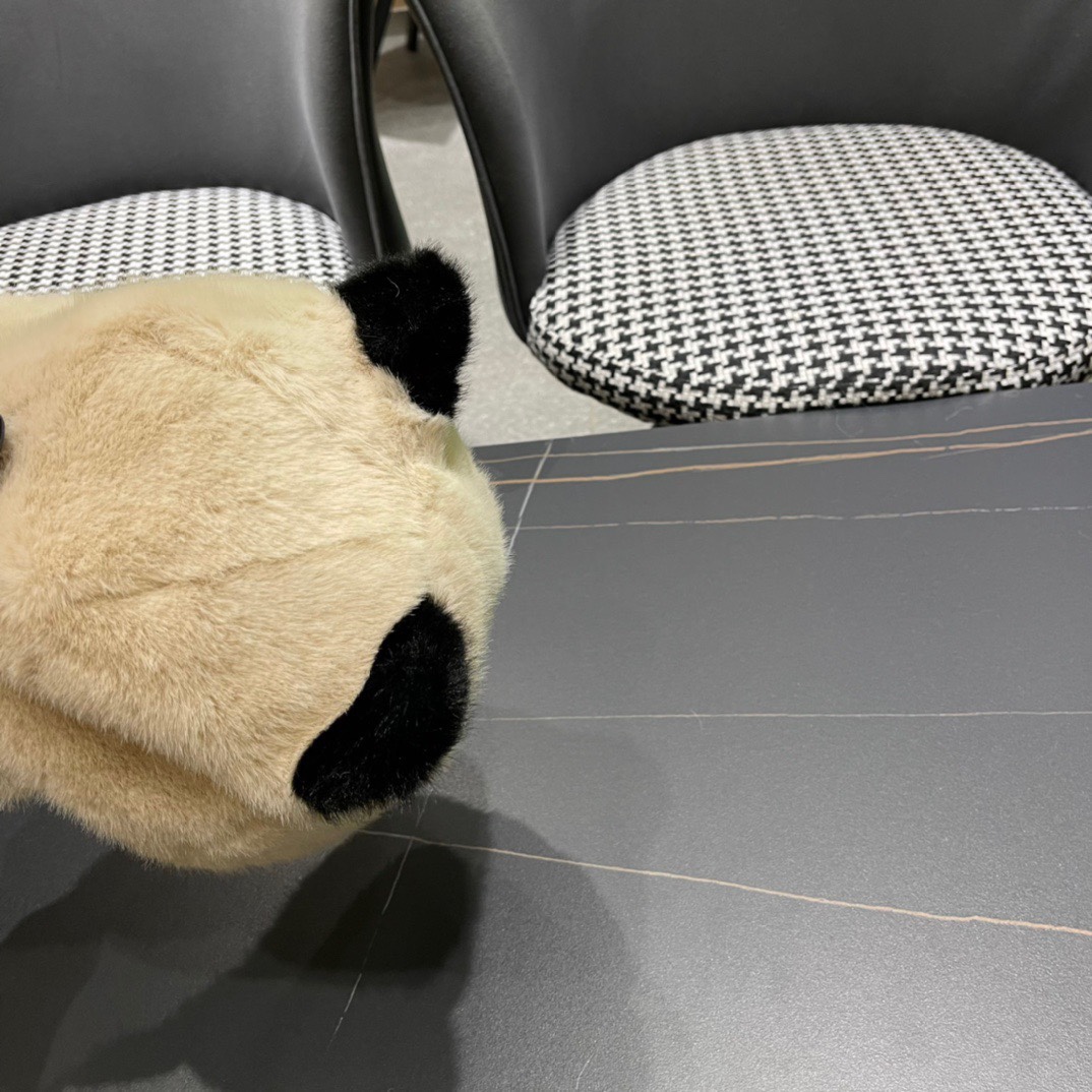 MONCLER蒙口帽子女冬季新款耳朵帽皮草加厚保暖鸭舌帽休闲逛街百搭棒球帽