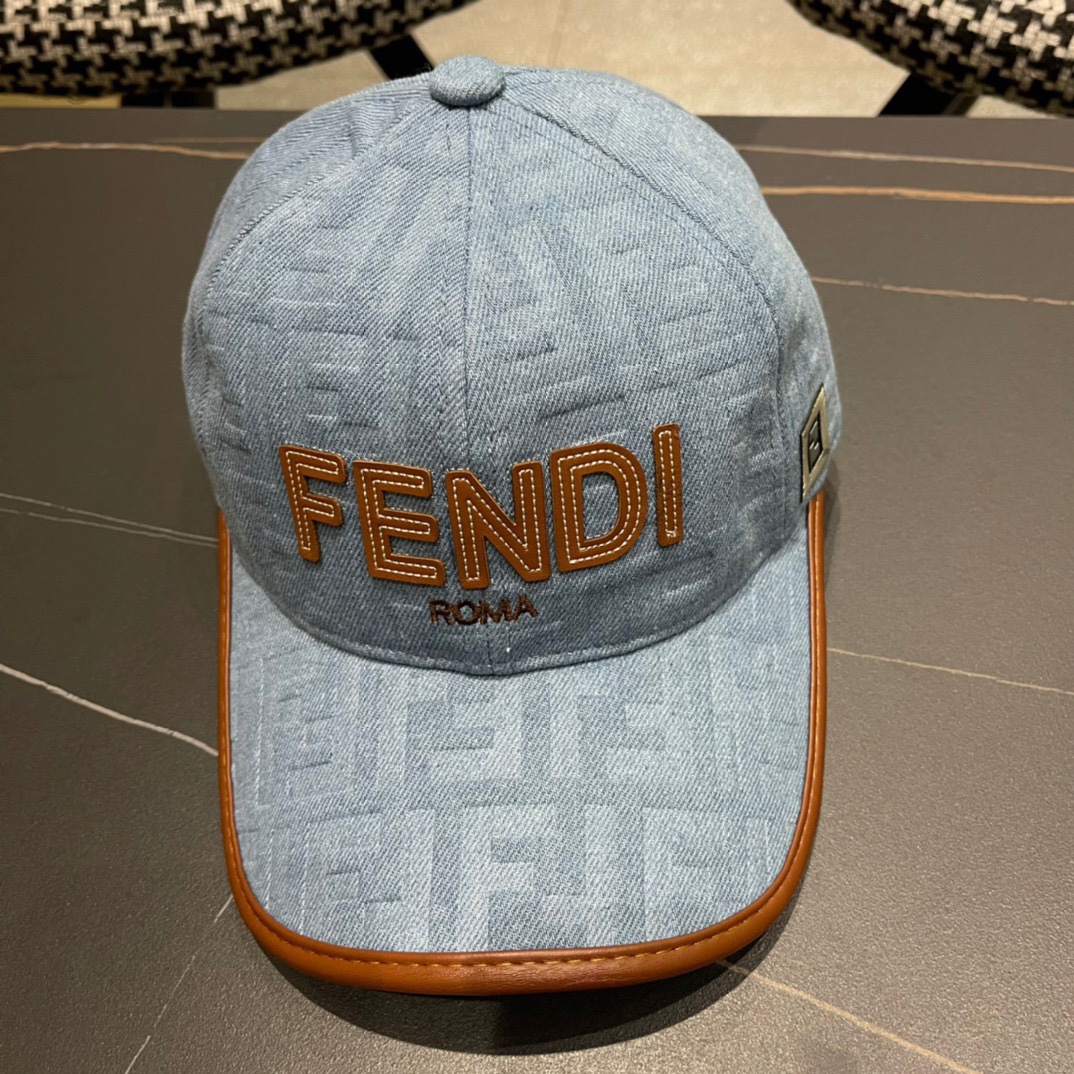 FENDI芬迪2024新品棒球帽代购版本！时尚潮流高端做工！