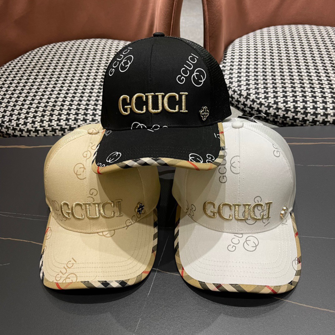 古奇棒球帽️GUCCI棒球帽棒球帽原单品质火爆来袭工艺非常精美高档大气上档次！低调奢华方便携带！