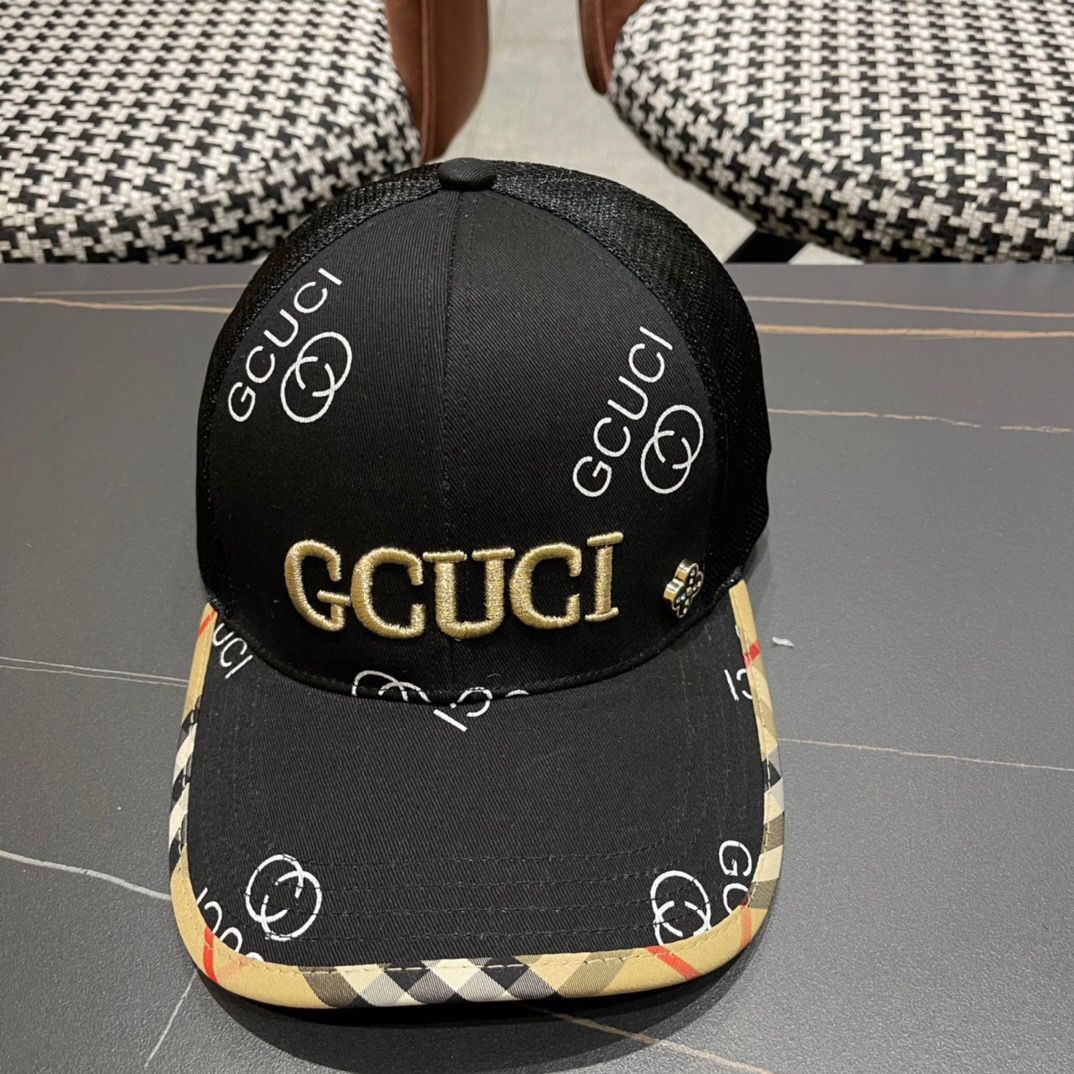 古奇棒球帽️GUCCI棒球帽棒球帽原单品质火爆来袭工艺非常精美高档大气上档次！低调奢华方便携带！