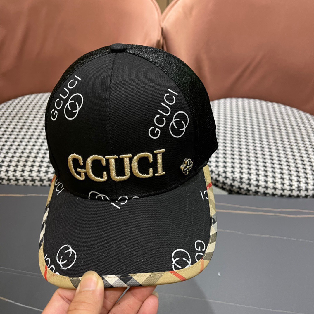 古奇棒球帽️GUCCI棒球帽棒球帽原单品质火爆来袭工艺非常精美高档大气上档次！低调奢华方便携带！