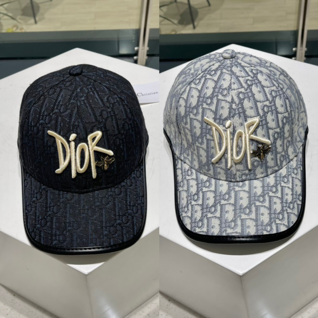Dior迪奥新款原单棒球帽精致格调很酷很时尚专柜断货热门质量超赞