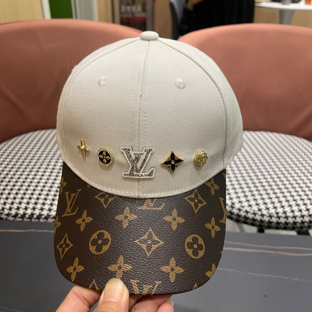 路易威登棒球帽LouisVuittonLV棒球帽简约大气经典专柜爆款男女用