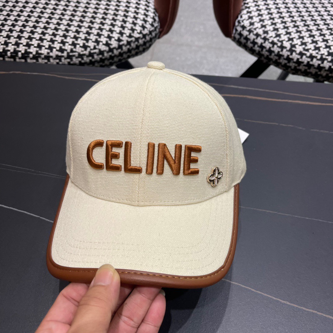 CELINE赛琳2024春夏款棒球帽出街必备超好搭配赶紧入手！