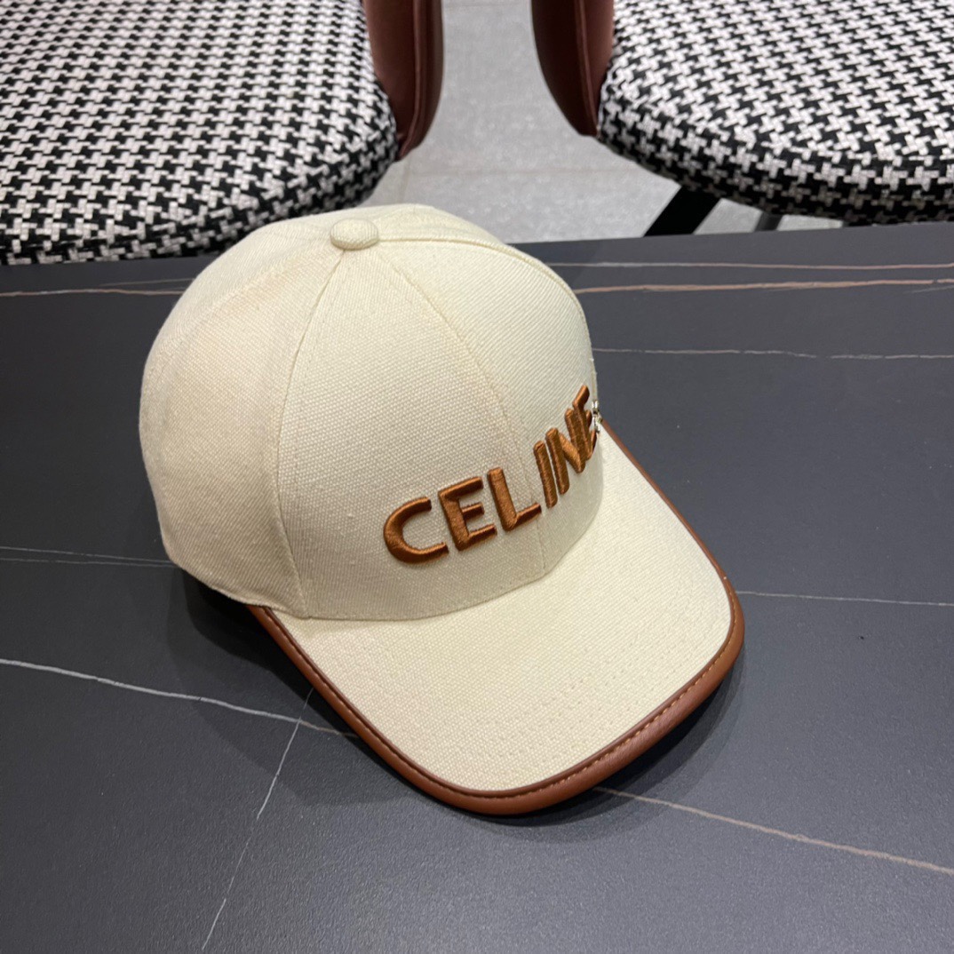 CELINE赛琳2024春夏款棒球帽出街必备超好搭配赶紧入手！