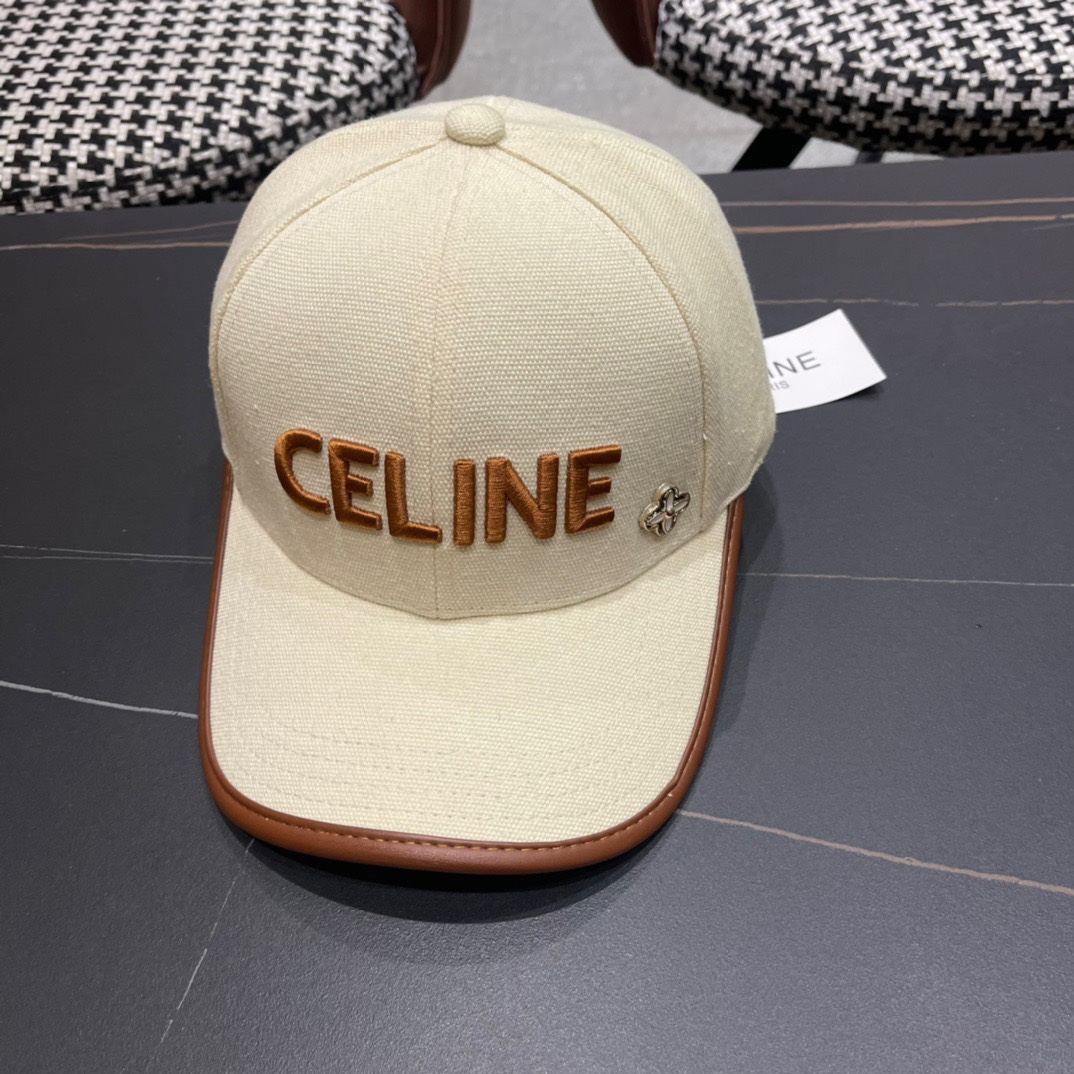 CELINE赛琳2024春夏款棒球帽出街必备超好搭配赶紧入手！