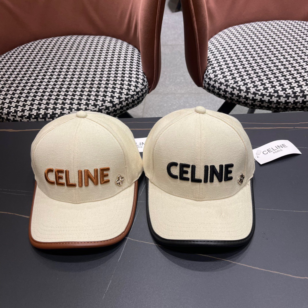 CELINE赛琳2024春夏款棒球帽出街必备超好搭配赶紧入手！