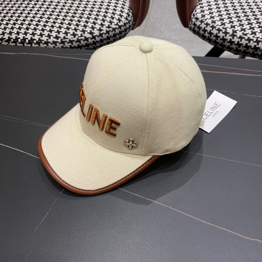 CELINE赛琳2024春夏款棒球帽出街必备超好搭配赶紧入手！