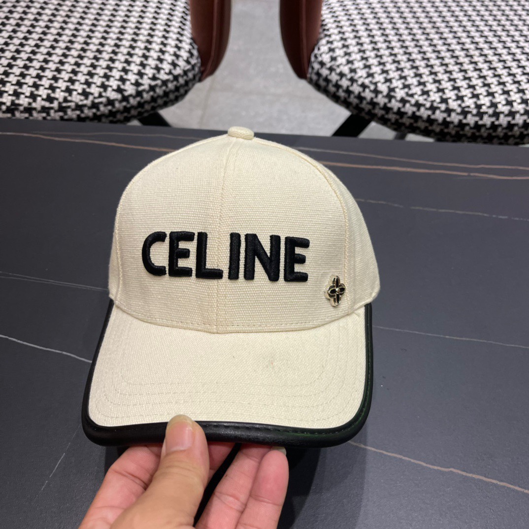 CELINE赛琳2024春夏款棒球帽出街必备超好搭配赶紧入手！