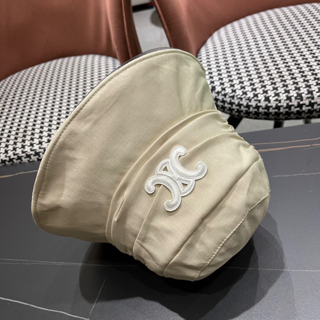 CELINE赛琳2024新款简约渔夫帽春夏季新品