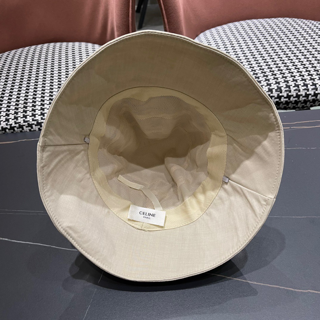 CELINE赛琳2024新款简约渔夫帽春夏季新品