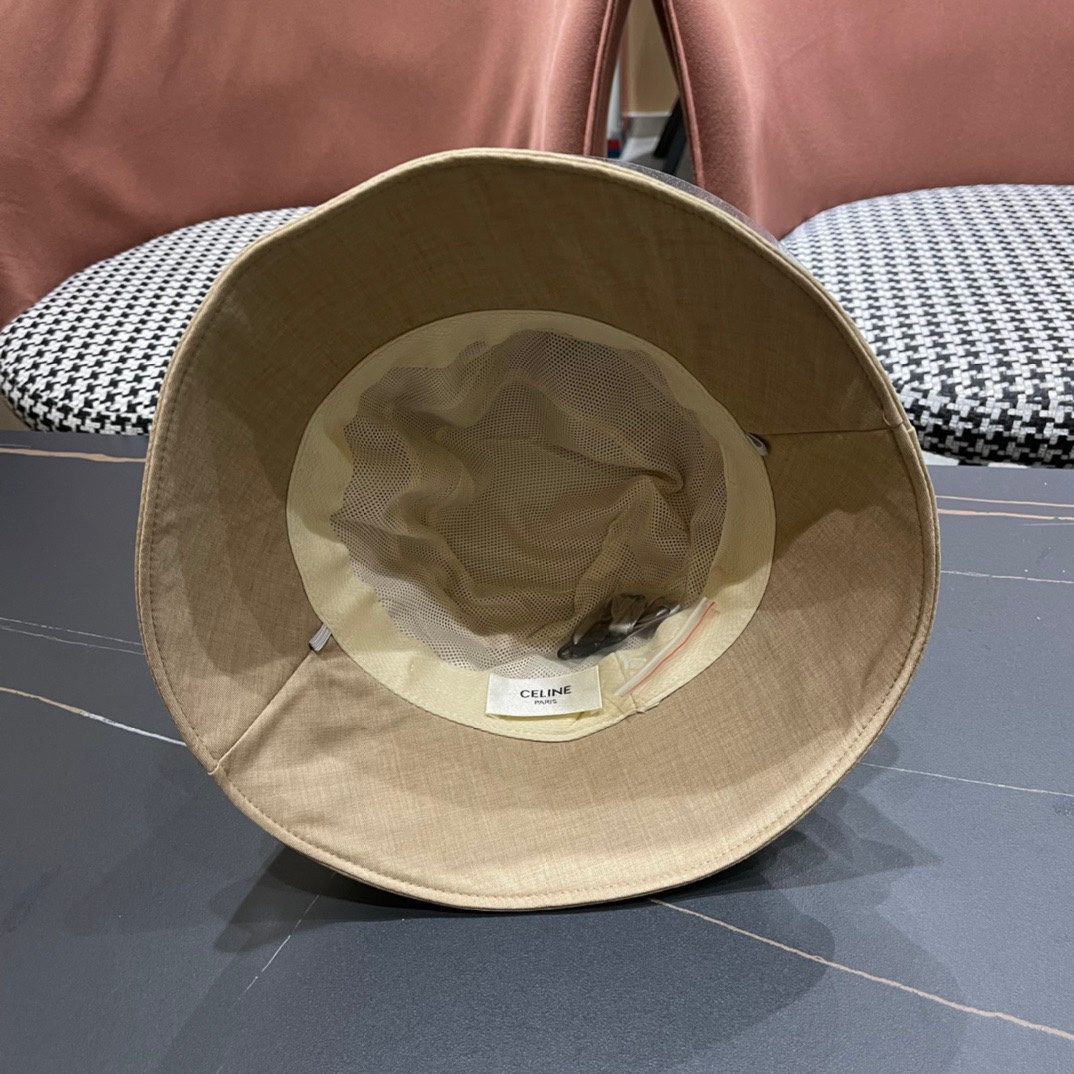 CELINE赛琳2024新款简约渔夫帽春夏季新品