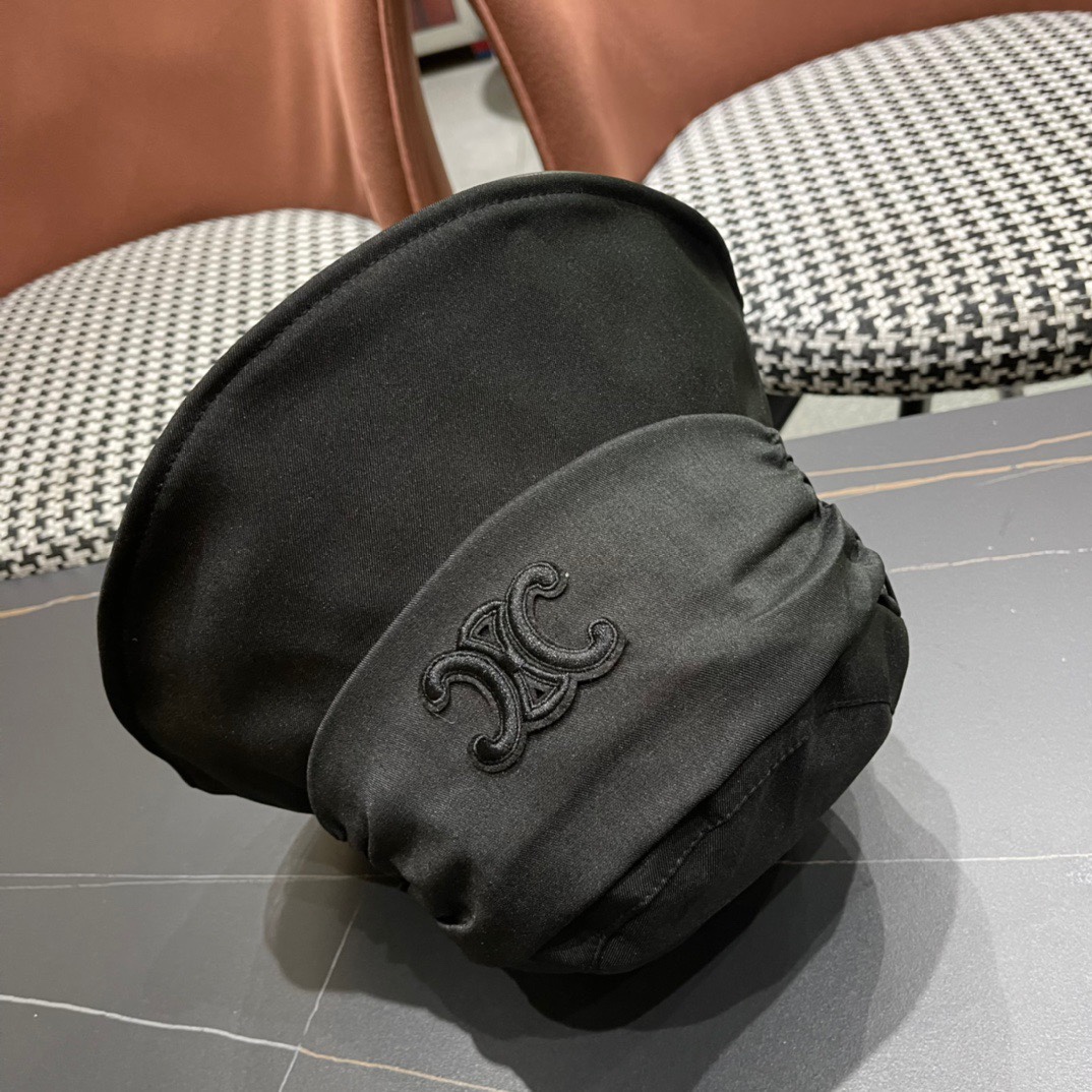 CELINE赛琳2024新款简约渔夫帽春夏季新品