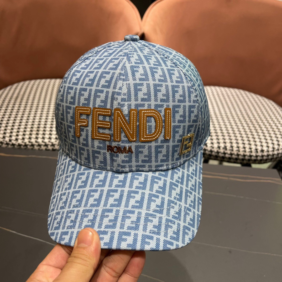 新款出货Fendi芬迪新款原单棒球帽专柜常年热卖款口碑极佳1:1开模订制轻盈透气！质量超赞基础头围56贴