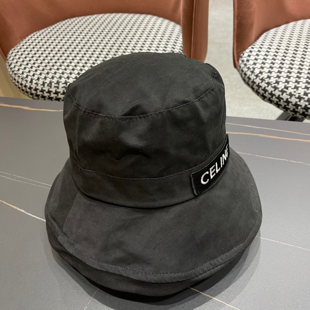CELINE赛琳2024新款简约渔夫帽简约大气夏季新品