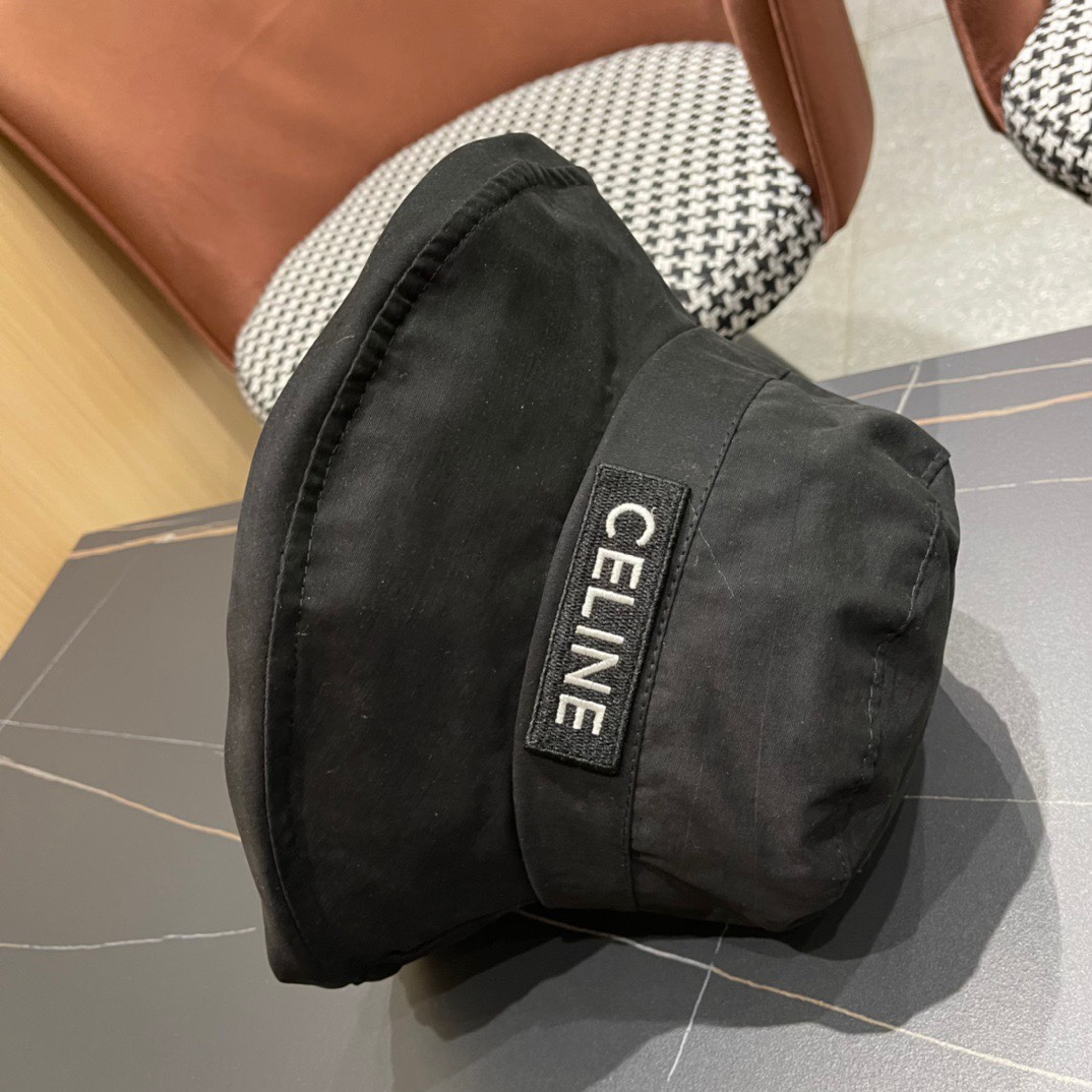 CELINE赛琳2024新款简约渔夫帽简约大气夏季新品