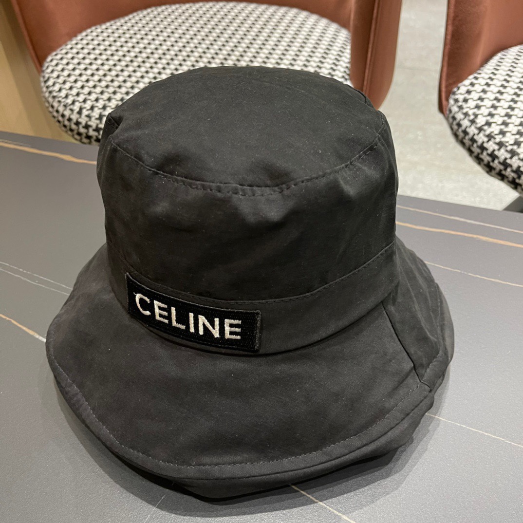 CELINE赛琳2024新款简约渔夫帽简约大气夏季新品
