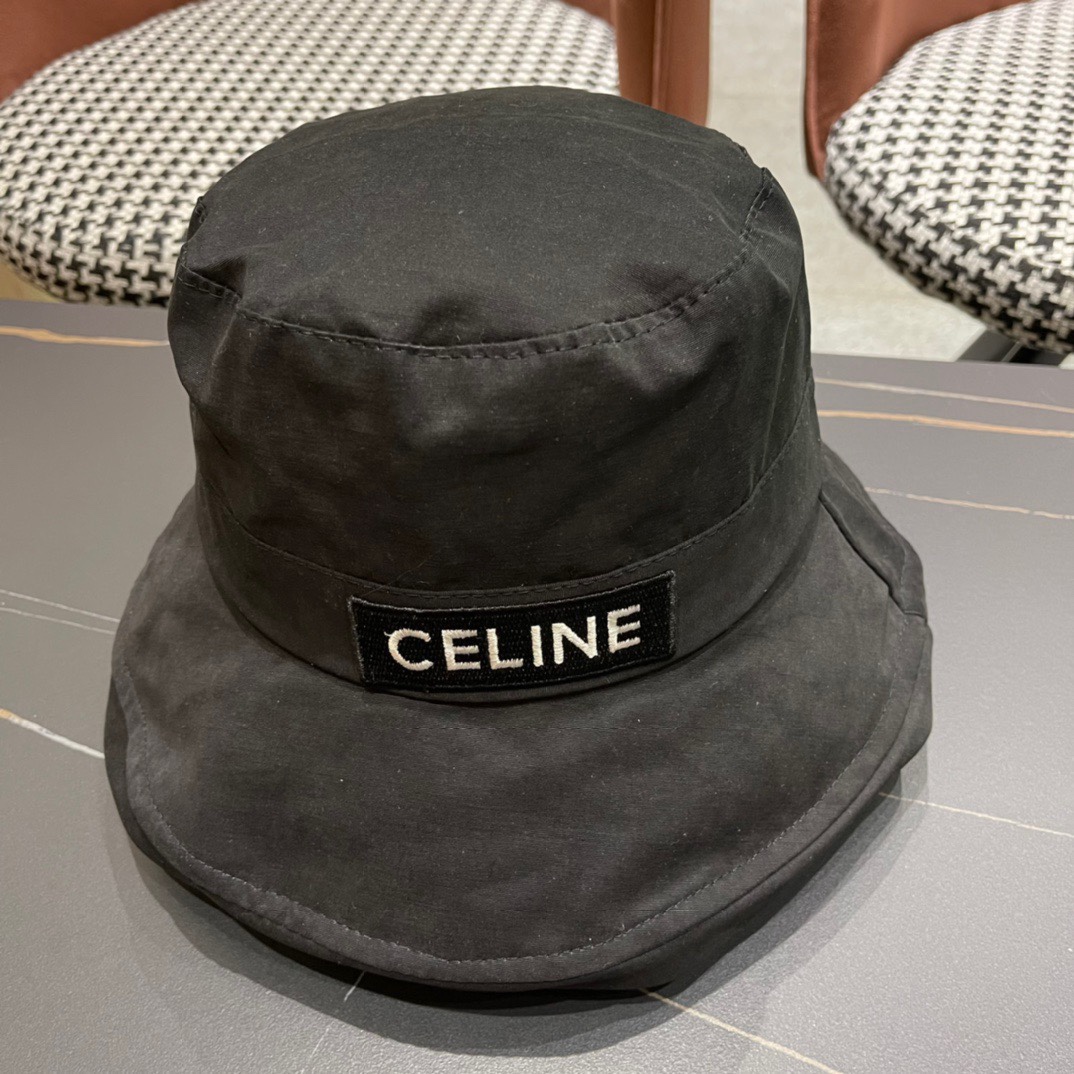 CELINE赛琳2024新款简约渔夫帽简约大气夏季新品
