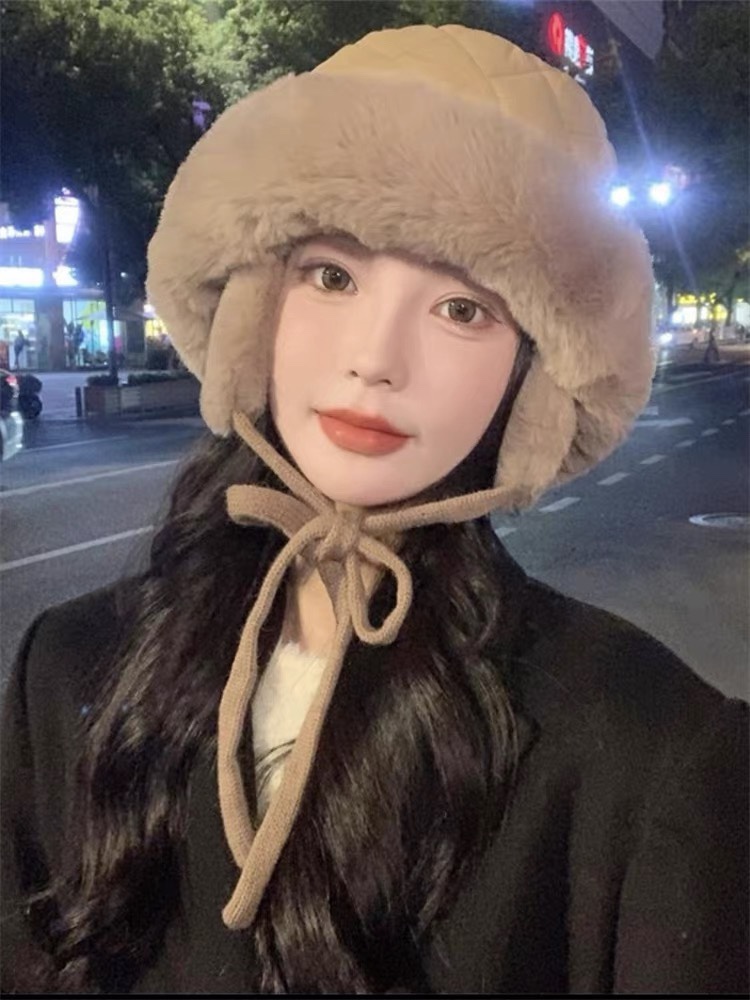 蒙囗MONCLER2024秋冬款毛绒护耳雷锋帽加厚更保暖时尚流行质感一流秋冬保暖最佳名品赶紧订购哦跑量款