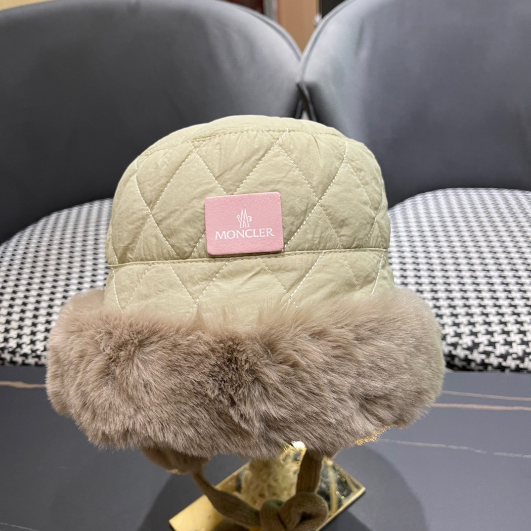 蒙囗MONCLER2024秋冬款毛绒护耳雷锋帽加厚更保暖时尚流行质感一流秋冬保暖最佳名品赶紧订购哦跑量款