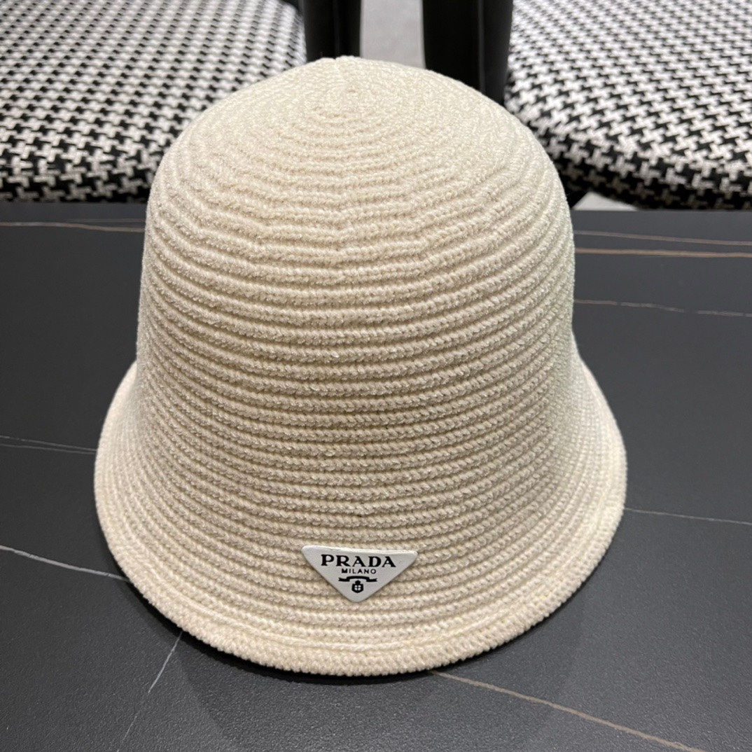 NO:532840,Prada Prada wool fisherman hat women fashionable and versatile elegant bucket hat showing face small sun protection basin hat hat fisherman hat baseball hat knit hat, hat, prada, prada, espadrilles, hats19860909普拉达Prada毛线渔夫帽女时髦百搭优雅水桶帽显脸小遮阳防晒盆帽帽子渔夫帽棒球帽针织帽,帽子,prada,prada,espadrilles,hats,hat