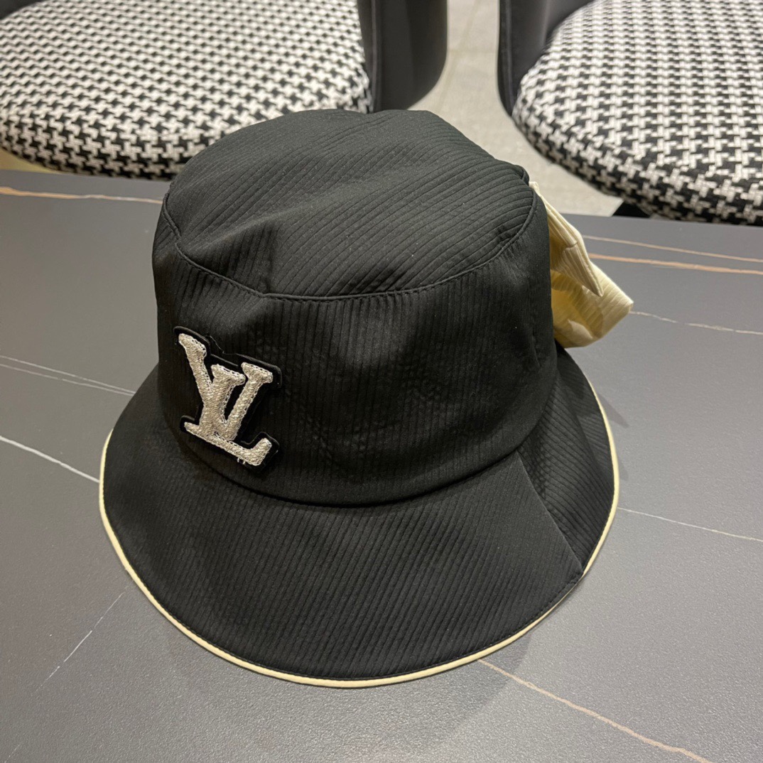 路易威登LouisVuitton2024新款LV渔夫帽重工打造️渔夫系列高端大气百搭款