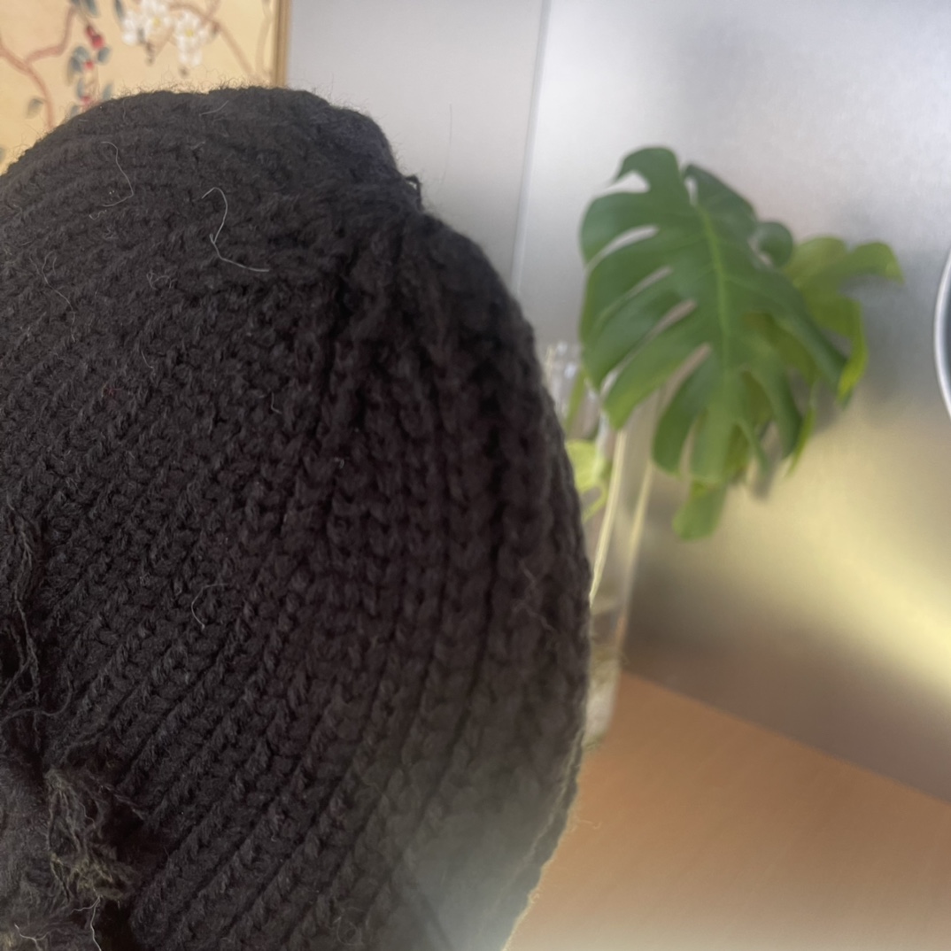  Moncler蒙口，秋冬粗线破线毛线帽，针织帽作为冬季穿搭必备