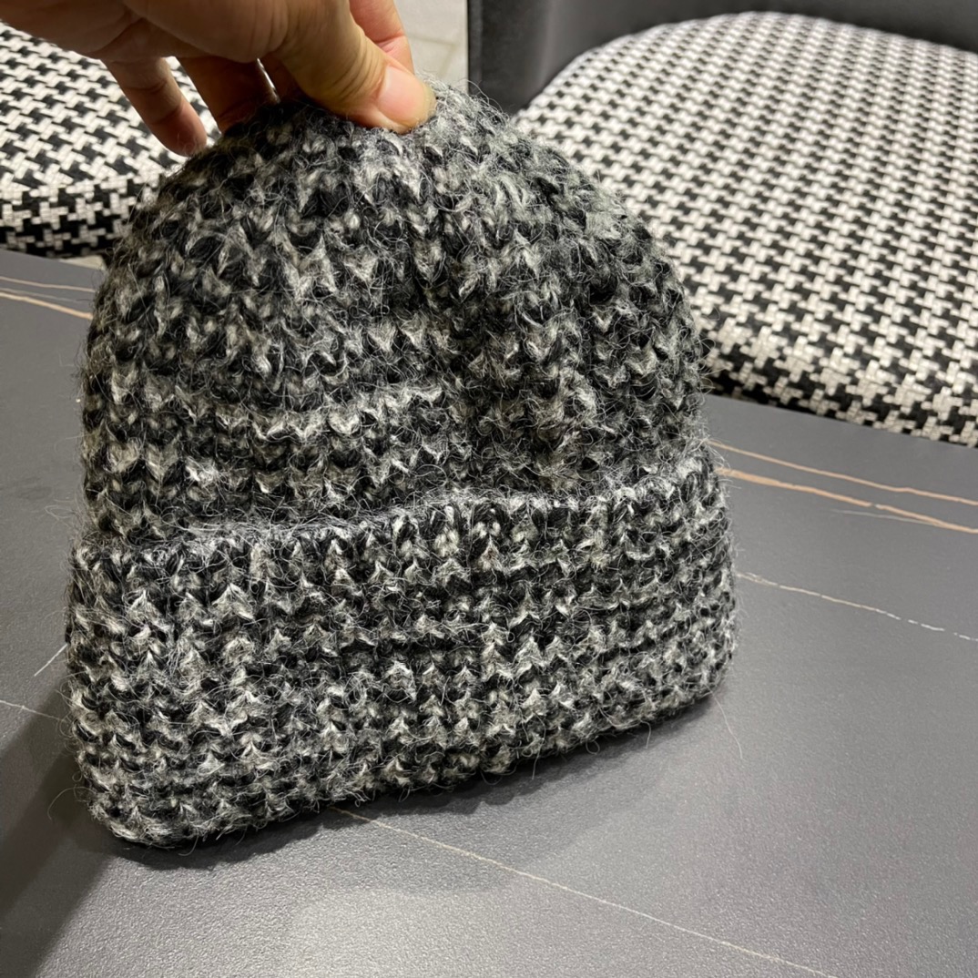 🆕Chanel香奈儿2025秋冬网红毛线帽，手感超柔软舒适的针织线帽，弹性极佳！