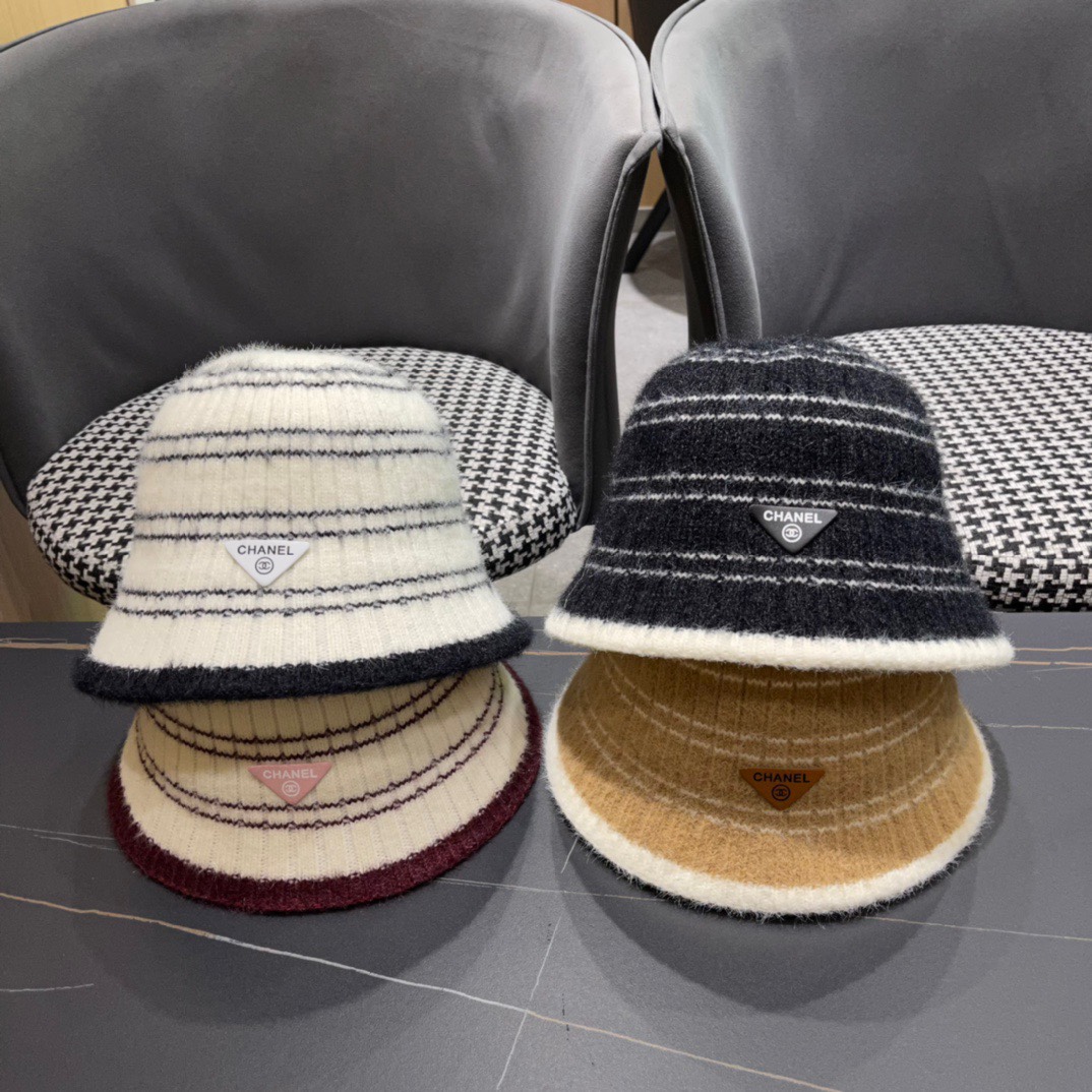 NO:216046,【CHANEL Chanel】New wool brand color-blocking sun-shaded knitted fisherman hat versatile casual ~ men and women hat fisherman hat baseball hat knitted hat, hat, chanel, chanel, espadrilles, hats19860909【CHANEL香奈儿】新款羊毛大牌拼色遮阳针织渔夫帽 百搭休闲～男女款 帽子渔夫帽棒球帽针织帽,帽子,chanel,chanel,espadrilles,hats,hat