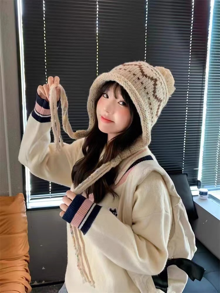 NO:366146,PRADA new plush knitted hat for women with winter thickened warm ear protection and face showing small autumn and winter wool hat internet celebrity same hat fisherman hat baseball hat knitted hat, hat, prada, prada, espadrilles, hatsPRADA普拉达 新款毛绒针织帽子女冬加厚保暖护耳显脸小秋冬毛线帽网红同款帽子渔夫帽棒球帽针织帽,帽子,prada,prada,espadrilles,hats,hat